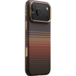 Dėklas Dėklas Pitaka Business Protective Case tagakaitse Apple iPhone 17 Pro Max jaoks Sunset