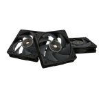 ASUS ProArt PF120 Fan PWM Black 3in1 Arvuti korpus Ventilaator 12 cm Must 3 tk