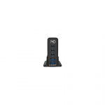 Gembird 5-port 140W GaN USB Fast Charger Musta QC 3.0 PD