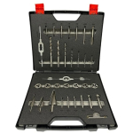 33-os 33-os osaline RUKO Starter KIT HSS puurete komplekt.