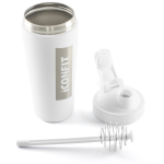 ICONFIT Roostevaba Teras Shaker - 800ml - Valge