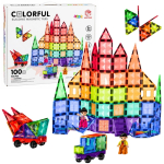 Lean Lean Toys Magnetilised ehitusplokid 100 tk.