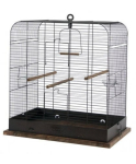 Zolux Retro Madel cage for birds, black