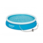 Bestway Fast Set 57274 maapealne bassein T&auml;ispuhutav bassein &Uuml;mmargune 5377 l Sinine