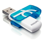 Philips FM16FD05B/00 USB-v&auml;lkm&auml;lu 16 GB USB t&uuml;&uuml;p A 2.0 Sinine, Valge