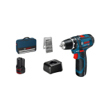 Bosch GSR 12V-15 Professional 1300 RPM Must, Sinine