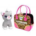 Cutekins plush toy Kitty with carrying bag, 35044