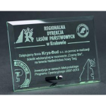 Victoria Victoria Sport Trofeum engraved glass