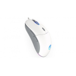 ENDORFY GEM Plus Onyx White hiir M&auml;ngimine Parempoolne USB t&uuml;&uuml;p-C Optiline 19000 DPI