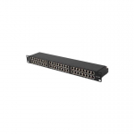 PATCH PATCH PANEL 48 PORT 1U 19" CAT.6A FTP EKRANOWANY Black LANBERG