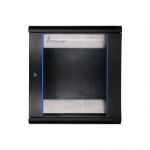 Extralink EX.7256 p&uuml;stik 12U Seinale monteeritav riiul Must