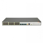 FiberHome S4820-28T-X-PE-AC v&otilde;rgul&uuml;liti Juhitav L2/L3 Gigabit Ethernet (10/100/1000) Power over Ethernet tugi 1U Must, Hall