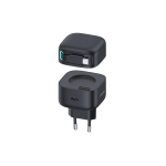 USAMS Ład. siec. 1xUSB-C ze zwijanym kablem USB-C (only head) PD