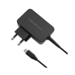 Qoltec 52386 GaN POWER PRO laadija | 1xUSB-C | 65W | 5-20V | 3-3,25A | Must