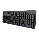 Trust Ody II klaviatuur Kontor Raadioside QWERTY P&otilde;hjamaad Must