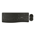Tracer BARTIX II RF NANO klaviatuur Hiir kaasa arvatud Kodu/kontor Raadioside QWERTY Inglise Must
