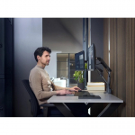 Holder Holder One For All OFA DM7110 Universal monitor mount ARM, DESIGN, SMART, SINGLE, Black, 13''-35'' 10kg