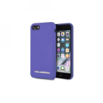 Karl Karl Lagerfeld KLHCI61SLVOG iPhone Xr hardcase violet/violet Silicone case