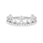 Brilio Brilio Silver Brilio Silver Original silver ring Crown RI115W