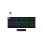 Keychron K2 HE klaviatuur M&auml;ngimine USB + RF Wireless + Bluetooth QWERTY Inglise Must