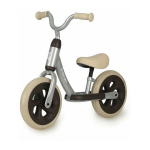 Qplay Balance Bike Trainer Silver