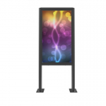 Holder Holder EDBAK POK91 Stand for 49" outdoor, Black | EDBAK