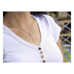 Beneto Silver necklace with pendant AGS1150 / 60