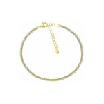 Brilio Brilio Silver Dazzling cubic zirconia tennis bracelet BRC170Y