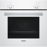 Siemens HB010FBV1S iQ100 built-in oven, white