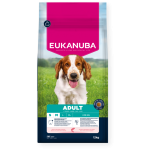 EUKANUBA T&auml;iskasvanud V&auml;ike/Keskmine L&otilde;he ja Oder 12kg