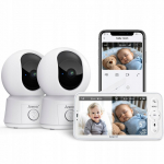 Arenti 2MP/1080P WiFi beebikomplekt kahekordsete kaameratega + LCD