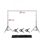 Fotograafia Fotograafia Taust - MITOYA Statiiv 200cm + 300cm Risttalad