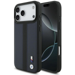 Dėklas Dėklas BMW M Perskirtasated Stripe Logo MagSafe Apple iPhone 17 Pro Max jaoks sinine