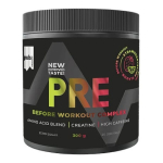 Puls Puls Nutrition Pre-Workout Complex aminohappojauhe, maasikas-lime, 300 g