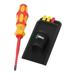 5-osaline 5-osaline kruvikeerajate komplekt elektrikutele WERA KK VDE GO RA 2