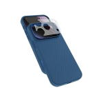 Epico SolidWoven Pro Mag+ kate iPhone 17 Pro/18 Pro (&uuml;hildub Qi2 ja MagSafe'iga) - Sinine