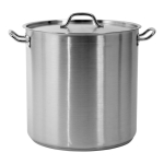 Toya Toya Sa Poland K&otilde;rge roostevabast terasest pott kaanega | &Oslash; 40 cm | 400 &times; 400 mm | 50,3 l (YG-00008)