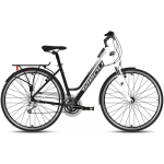 Tabou Kinetic 1 W jalgratas must-valge-M / 19" (Suurus: M / 19")
