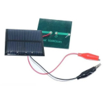 Oem P&auml;ikesepaneel - 0.45W 3V - 55x60x3mm - P&auml;ikesepatarei - Fotovolt&auml;&auml;npaneel - Pv