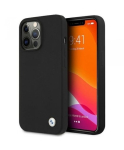 Case Case BMW BMHCP13XSILBK iPhone 13 Pro Max 6.7 quot black / black solid silicone signature