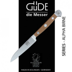 G&uuml;de Alpha vegetable knife 9 cm Pear Wood