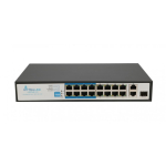 Extralink VIRTUS V3 Mittejuhitav L2 Fast Ethernet (10/100) Power over Ethernet tugi 1U Must