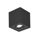 Ceiling Ceiling lamp Ceiling lamp Orno CAROLIN DLS GU10 downlight max 35W, IP20, square, black, AD-OD-6145BGU10