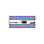 Govee RGBIC Interior Car Lights Nutikas valgusriba Bluetooth