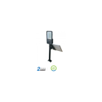 V-tac 50W street light with solar panel, 4000K (daylight)