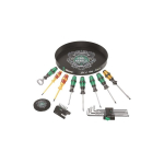 23-piece 23-piece screwdriver set, hex keys and bits with case, opener and washers, Kraftform, Tool Rebel, WERA [05100018001]