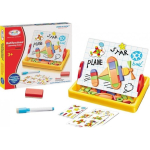 Leantoys Lean Cars magnetic board for drawing geometric figures, magnets