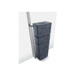 Prosperplast Prosperplast Tower Stone anthracite 350L rainwater tank