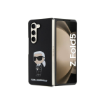 Karl Karl Lagerfeld KLHCZFD5SNIKBCK Z Fold5 hardcase black|black Silicone Ikonik