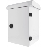 Deltaco CB-2535 p&uuml;stik 6U Seinale monteeritav riiul Valge